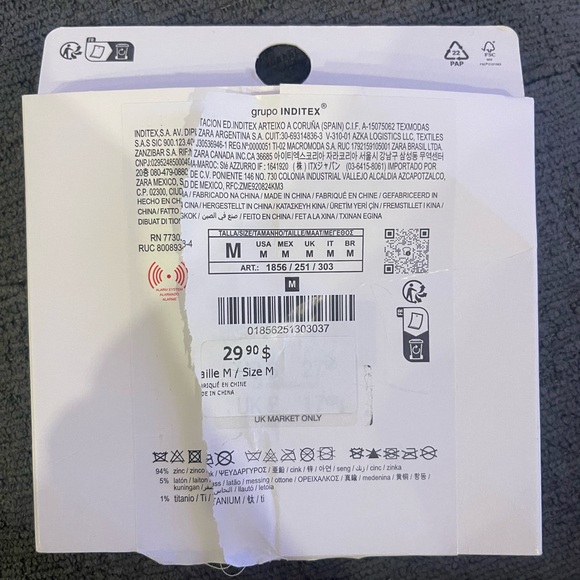 Zara Flower Earrings - Picture 2 of 2